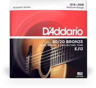 D'Addario EJ12, Bronze Light, 13-56 - Strings