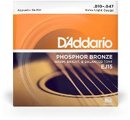 Daddario EJ15 Phosphor Bronze Extra Light – .010 - .047 - Struny