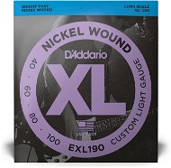 D'Addario EXL190 Custom Light, 40-100 - Strings