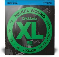 Daddario EXL220 Super Light - .040 - .095 - Struny
