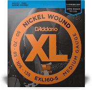 Daddario EXL160-5, Medium, 50-135 - Strings