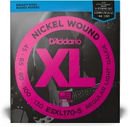 D'Addario EXL170-5, Regular Light, 45-130 - Strings