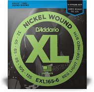 Daddario EXL165-6, Regular Light Top/Medium Bottom, 32-135 - Strings