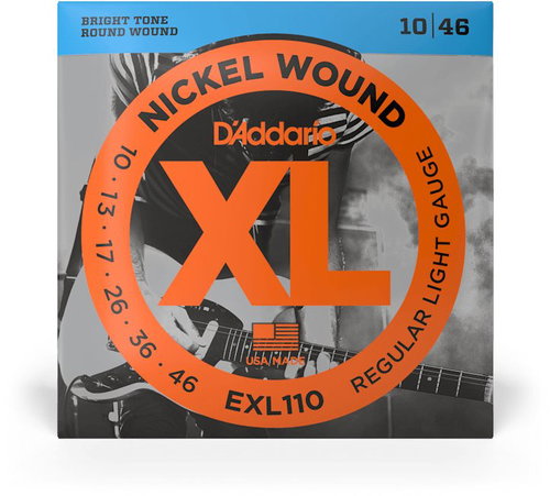 D'Addario EXL110-10P, Regular Light, 10-46 - Strings - Main image
