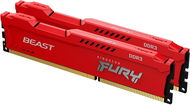 Kingston FURY 16GB KIT DDR3 1600MHz CL10 Beast Red - Operační paměť