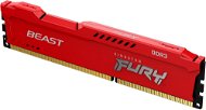 Kingston FURY 8 GB DDR3 1600 MHz CL10 Beast Red - Operačná pamäť