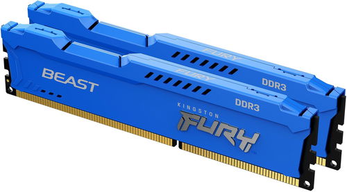 Kingston FURY 8GB KIT DDR3 1866MHz CL10 Beast Blue - Operační paměť - Hlavní obrázek