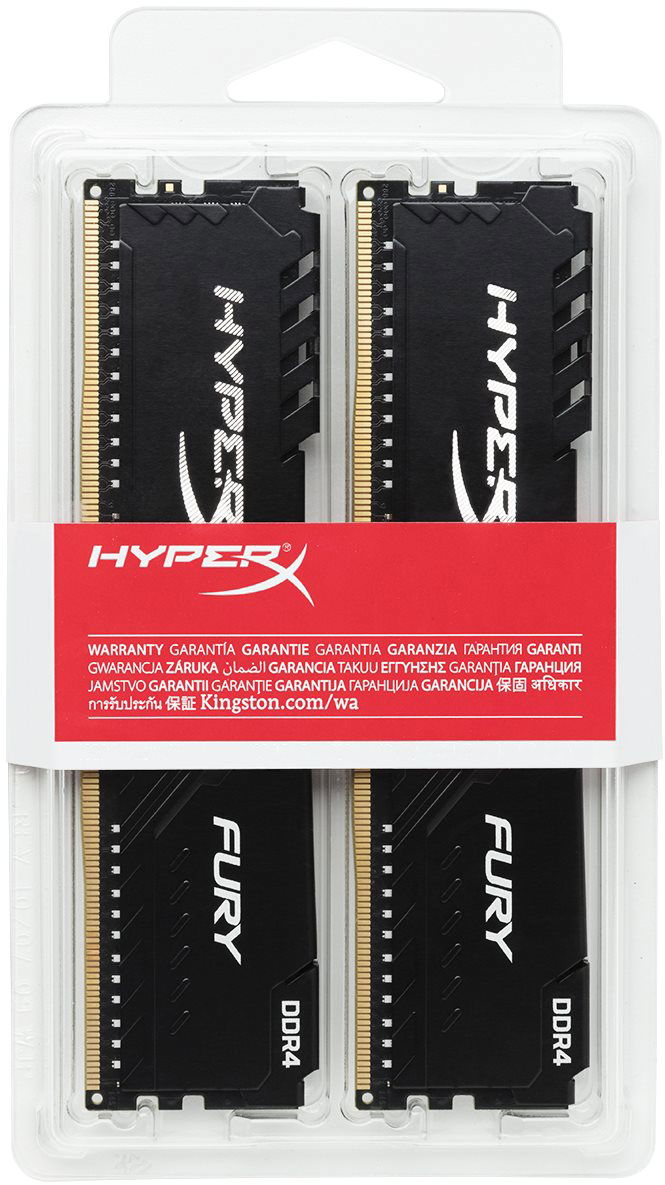 HyperX 32GB KIT DDR4 3733MHz CL19 FURY Black Series RAM Alza.cz