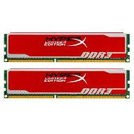 Kingston 8GB KIT DDR3 1333MHz CL9 HyperX blu Edition Red - Operačná pamäť