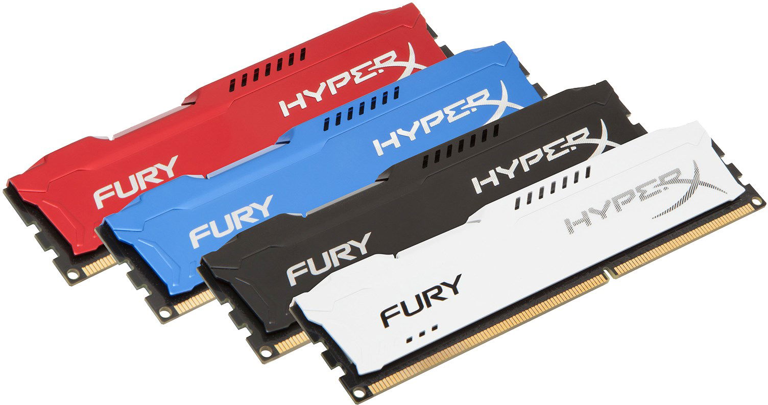 HyperX 4GB DDR3 1333MHz CL9 Fury Black Series Single Rank RAM