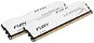 HyperX 8GB KIT DDR3 1600MHz CL10 Fury White Series - RAM