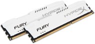 HyperX 8GB KIT DDR3 1600MHz CL10 Fury fehér sorozat - RAM memória