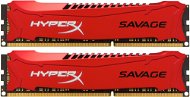Kingston 8GB KIT DDR3 1600MHz CL9 HyperX Savage Series - RAM memória