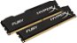 HyperX 8GB KIT DDR3L 1600MHz CL10 Fury fekete sorozat - RAM memória
