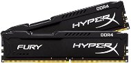 HyperX 8GB KIT DDR4 2133MHz CL14 Fury fekete sorozat - RAM memória