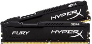 HyperX 16GB KIT DDR4 2133MHz CL14 Fury fekete sorozat - RAM memória