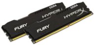 HyperX 8GB KIT DDR4 2666MHz CL15 Fury fekete sorozat - RAM memória