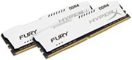 HyperX 16GB KIT DDR4 2666MHz CL16 Fury White Series - Operačná pamäť