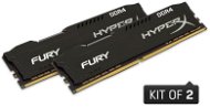 HyperX 32GB KIT DDR4 2666 MHz CL16 Fury Schwarz Serie - Arbeitsspeicher
