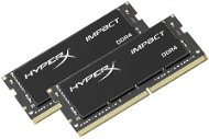 Kingston SO-DIMM 16 gigabájt KIT DDR4 2400 MHz órajelű CL14 HyperX düh Impact sorozat - RAM memória