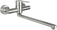 DEANTE Lupo sink mixer, wall-mounted, satin finished (BLU_F80M) - Tap