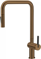 DEANTE Momi kitchen mixer with pull-out spout, brushed bronze (BKM_C73N) - Tap