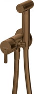 DEANTE Silia bidet mixer with bidet shower, brushed bronze (BQS_C34M) - Bidet Shower