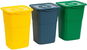 DEA HOME Eco Set 3 odpadkových košů na tříděný odpad 3 × 50 l - Odpadkový koš