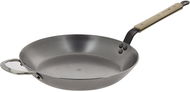 de Buyer Steel Pan 32cm Mineral B Element with Wooden Handle 5710.32 - Pan