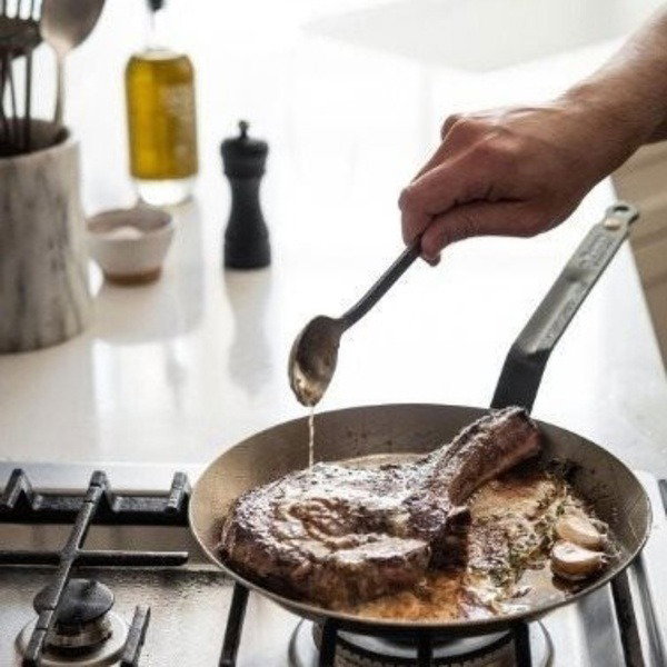 De Buyer Mineral B Element vas steak serpenyő 24 cm DB561624