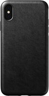 Nomad Rugged Leather Case Black iPhone XS Max - Phone Cover