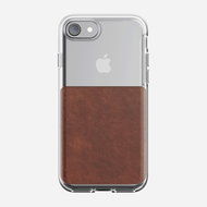 Nomad Clear Case Rustic Brown iPhone 8/7 - Phone Cover