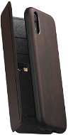 Nomad Folio Leather Tri-Fold Brown iPhone XR - Phone Cover