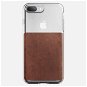 Nomad Clear Case Rustic Brown iPhone 8 Plus / 7 Plus - Telefon tok