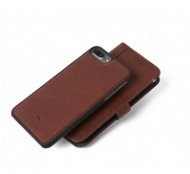 Decorated Leather 2in1 Wallet Case Brown iPhone 7 plus/8 plus - Phone Case