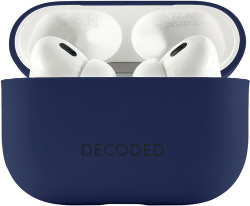 Decoded Silicone Aircase Navy Peony Airpods Pro 2 - Headphone Case - Main image