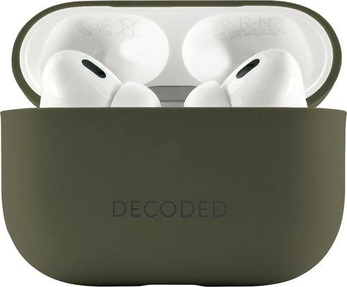 Decoded Silicone Aircase Olive Airpods Pro 2 - Headphone Case - Main image