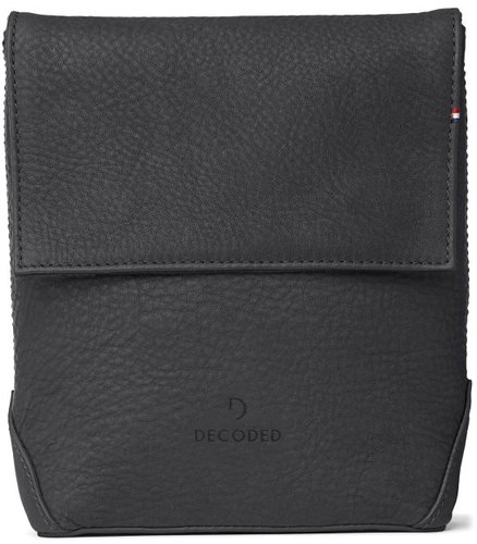 Decoded Leather Travel Pouch Black - Protective Case - Main image