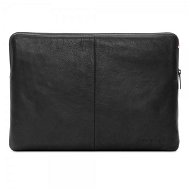 Decoded Leather Slim Sleeve Black MacBook 12" - Laptop Case