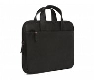Gewachste schlanke Tasche Black MacBook 12",13",15" - Laptoptasche