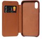 Decoded Leather Slim Wallet Brown iPhone XR - Phone Cover