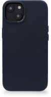 Decoded Leather BackCover Navy iPhone 14 - Phone Cover