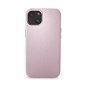 Decoded Leather BackCover Pink iPhone 14 - Telefon tok