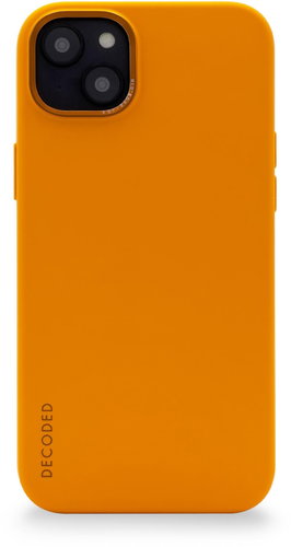 Decoded Silicone Backcover Apricot iPhone 14 - Phone Cover - Main image