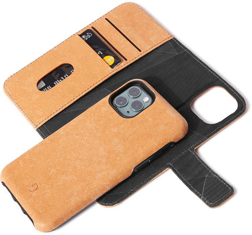 Decoded Recycled Wallet Tan for iPhone 11 Pro - Phone Cover - Main image