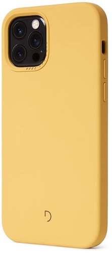 Decoded Backcover Yellow iPhone 12/12 Pro - Phone Cover - Main image
