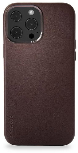 Decoded BackCover Brown iPhone 13 Pro - Phone Cover - Main image
