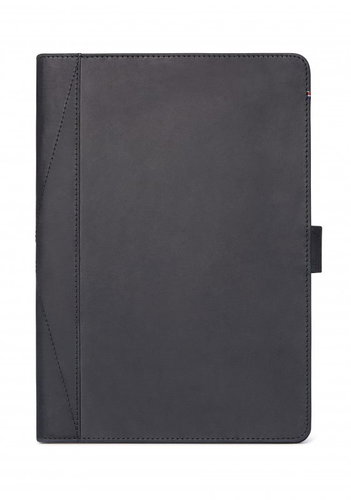 Decoded Leather Book Cover Black iPad 9.7" 2017/2018 - Tablet Case - Main image