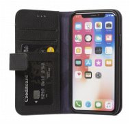 Decoded Leather Impact Protection Wallet Case Black iPhone X - Handyhülle