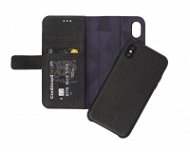 Decoded Leather 2in1 Wallet Case Black iPhone X - Mobiltelefon tok